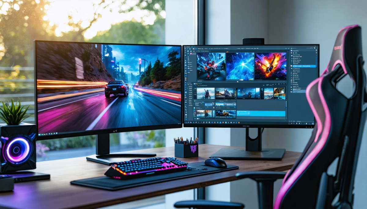 découvrez notre guide complet pour choisir l'écran pc parfait, alliant performance gaming et productivité optimale, adapté à tous vos besoins informatiques.