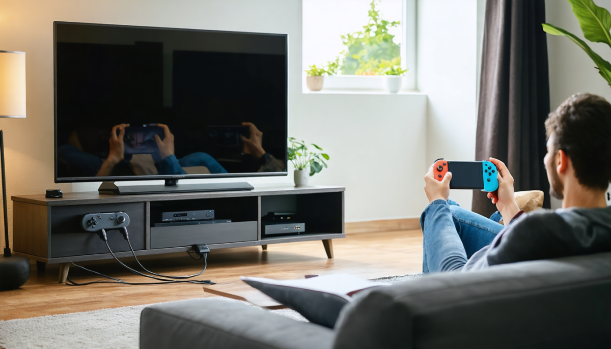 découvrez notre guide pratique pour connecter facilement votre nintendo switch à votre téléviseur et profitez de vos jeux sur grand écran en quelques étapes simples.