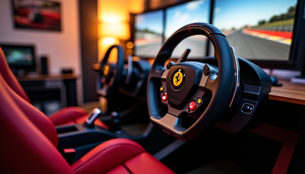 Essai du volant Thrustmaster SF1000 Édition Spéciale Formule 1 Ferrari : immersion ultime pour les fans de F1
