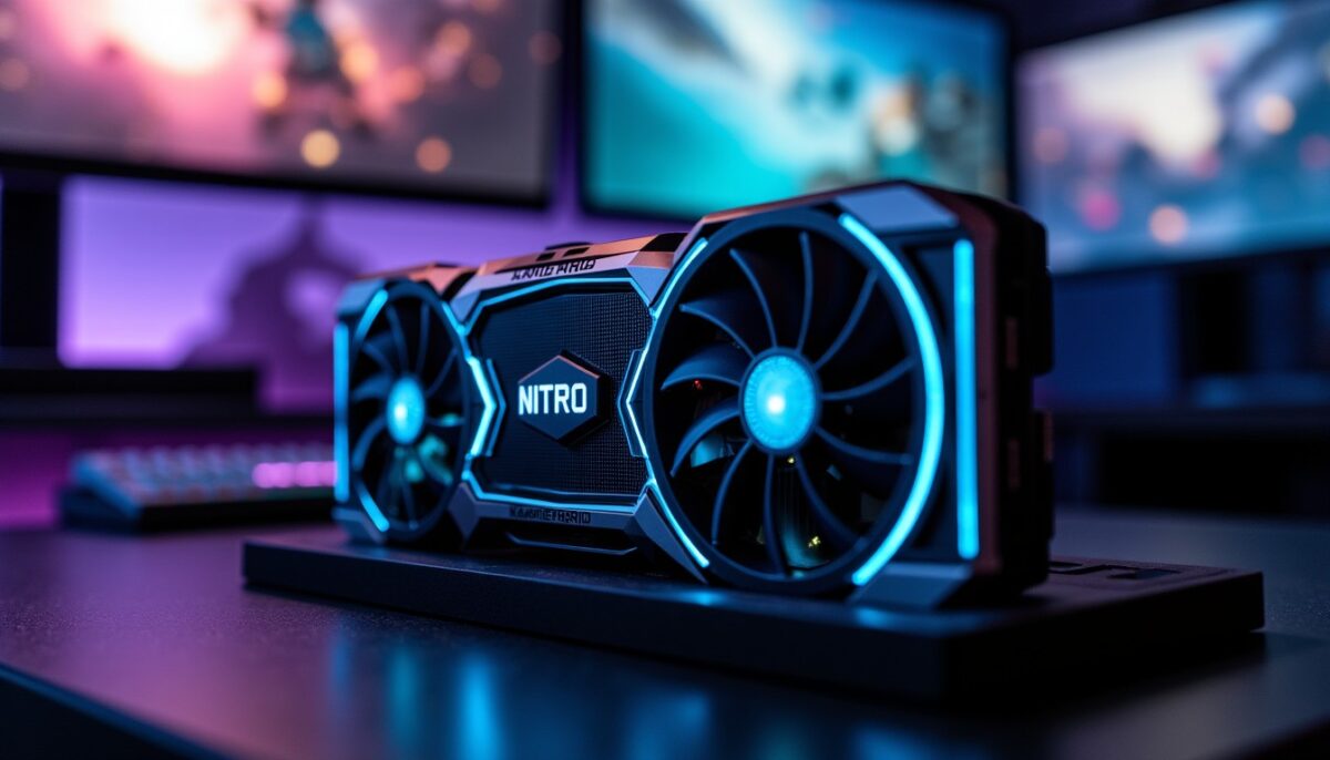 Sapphire Nitro AMD Radeon RX 9070 Gaming OC : La carte graphique performante pour gamers exigeants